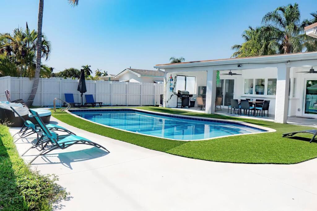 Luxurious & Modern Open Floor Plan Heated Pool Villa Hollywood Exterior foto