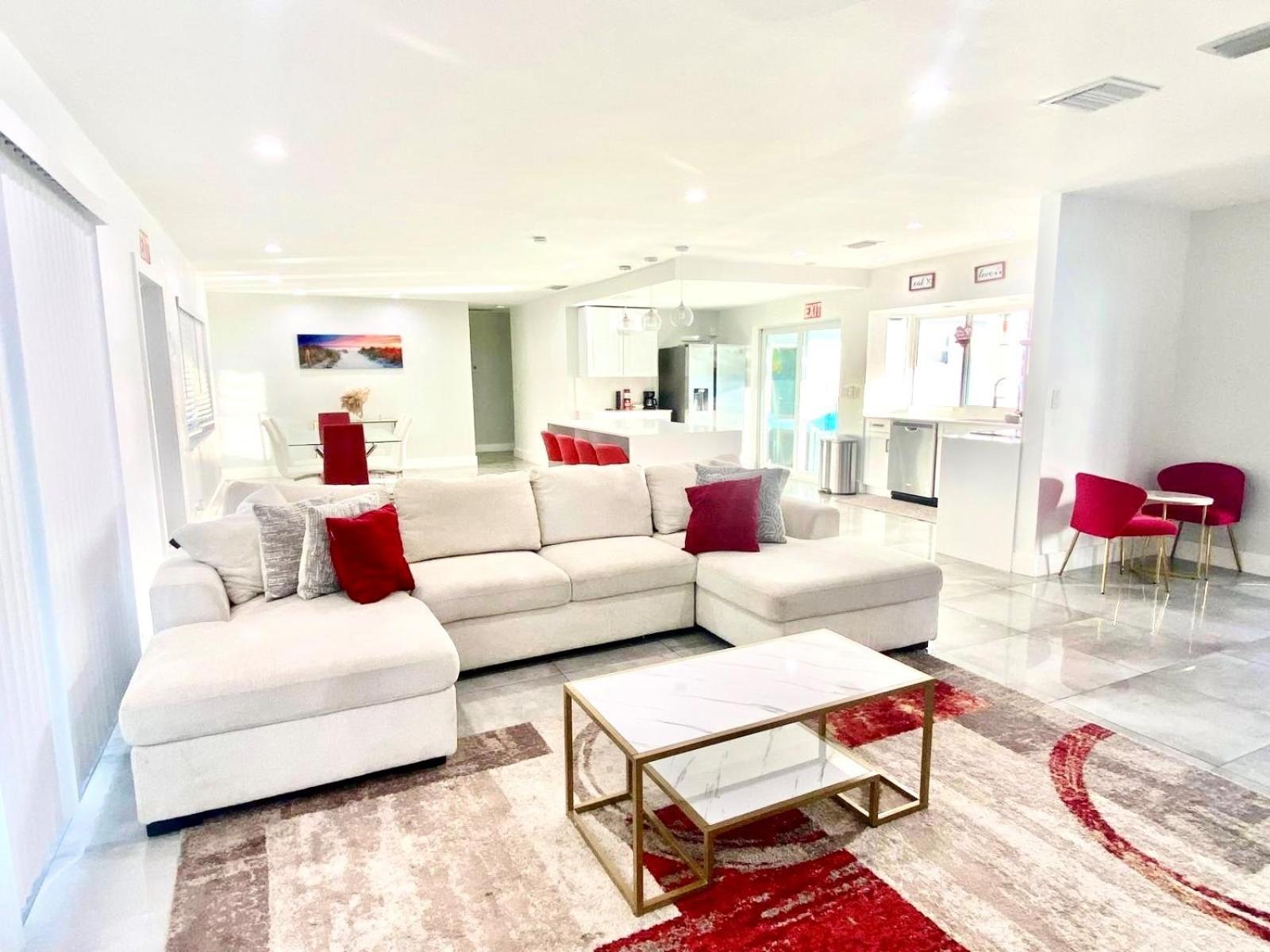 Luxurious & Modern Open Floor Plan Heated Pool Villa Hollywood Exterior foto